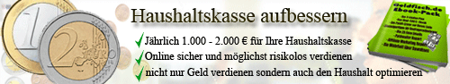 haushaltskasse aufbessern